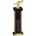 Single Black Glacier Fishing Trophy