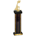 Single Black Glacier Golf Trophy