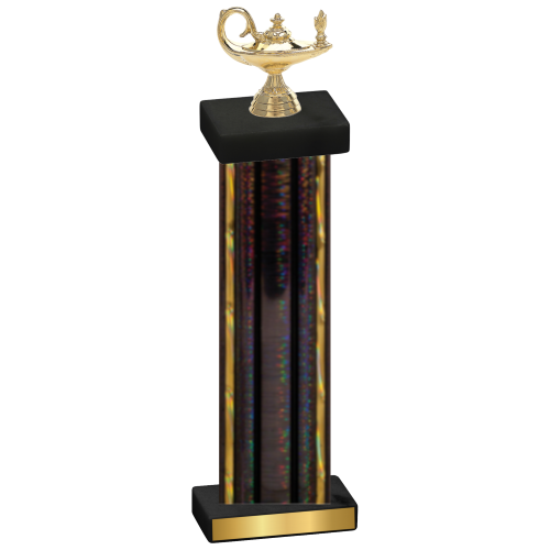 Single Black Glacier Academics Trophy