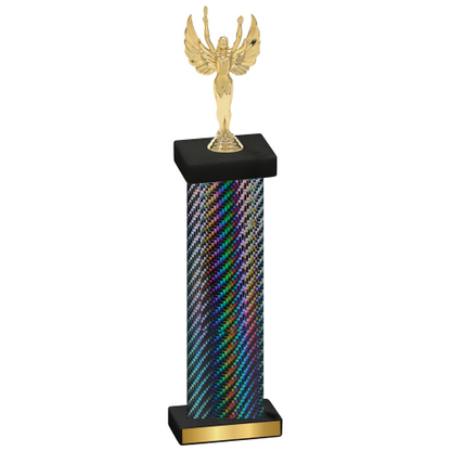 Single Black Carbon Fiber Victory Trophy