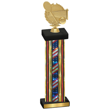 Single Flag USA Tennis Trophy