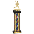 Single Flag USA Lacrosse Trophy