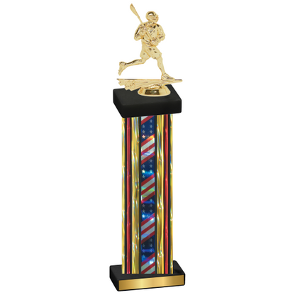 Single Flag USA Lacrosse Trophy