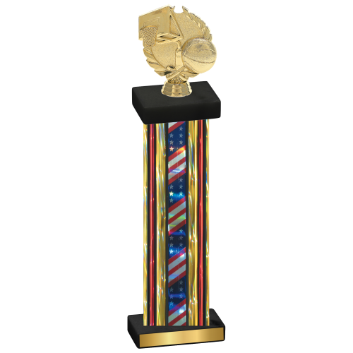 Single Flag USA Basketball Trophy