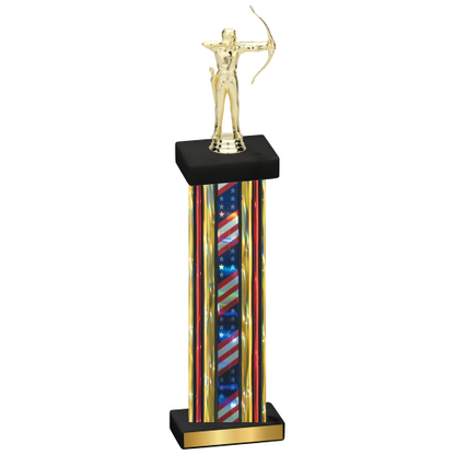 Single Flag USA Archery Trophy