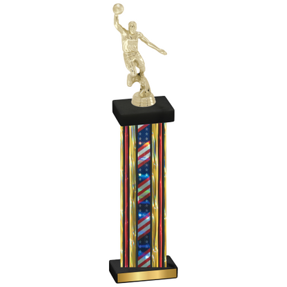 Single Flag USA Basketball Trophy