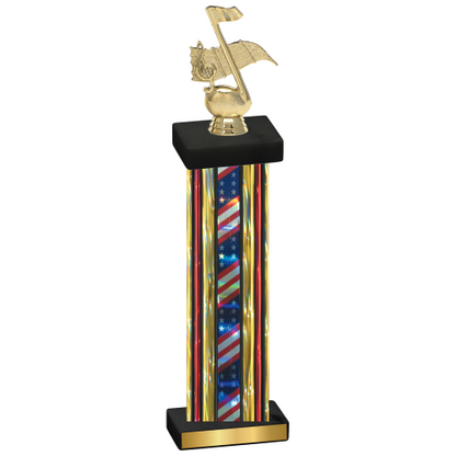 Single Flag USA Music Trophy