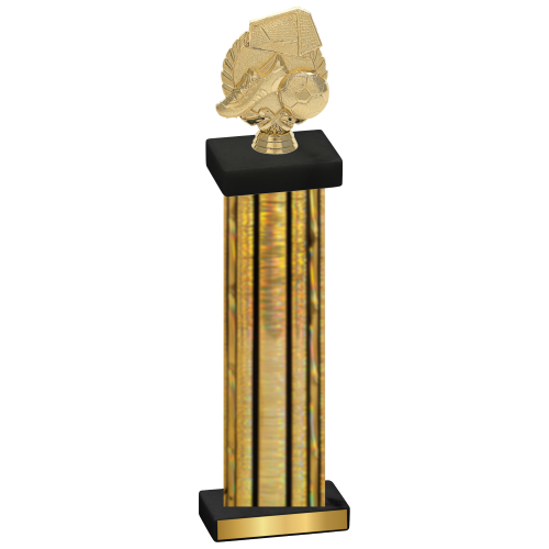 Single Gold Glacier Soccer Trophy