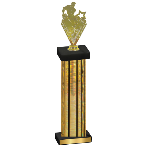 Single Gold Glacier Rugby Trophy