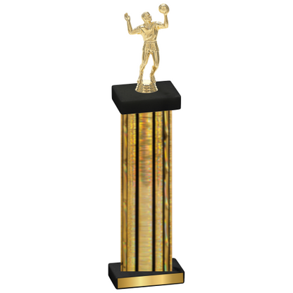 Single Gold Glacier Volleyball Trophy