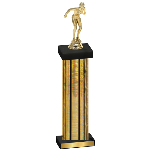 Single Gold Glacier Tennis Trophy