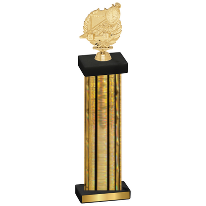 Single Gold Glacier Swimming Trophy