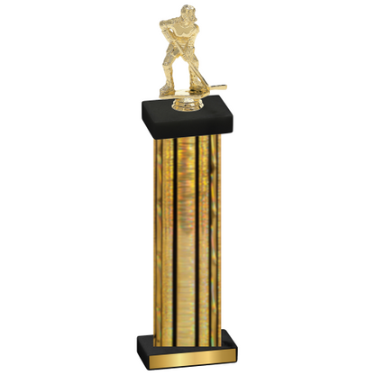 Single Gold Glacier Hockey Trophy