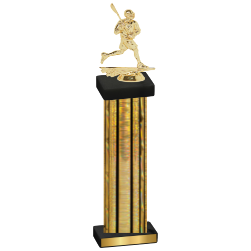 Single Gold Glacier Lacrosse Trophy