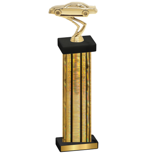 Single Gold Glacier Cars Trophy