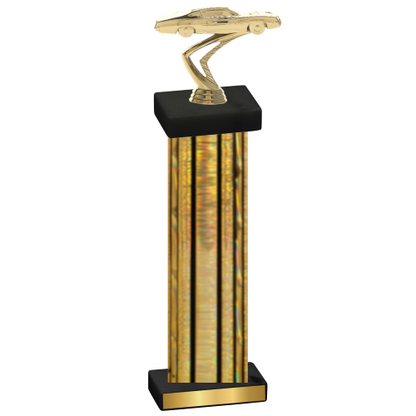 Single Gold Glacier Cars Trophy