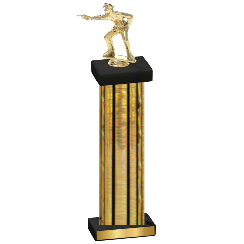 Single Gold Glacier Shooter Trophy