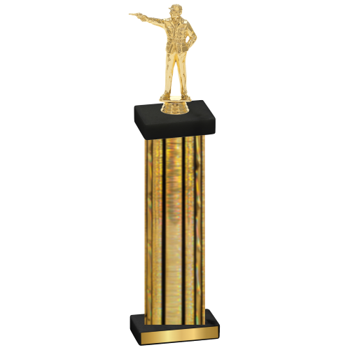 Single Gold Glacier Shooter Trophy