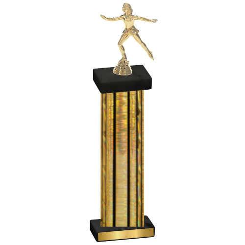 Single Gold Glacier Skater Trophy