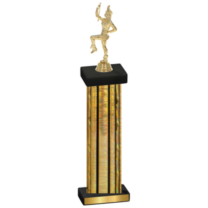 Single Gold Glacier Majorette Trophy