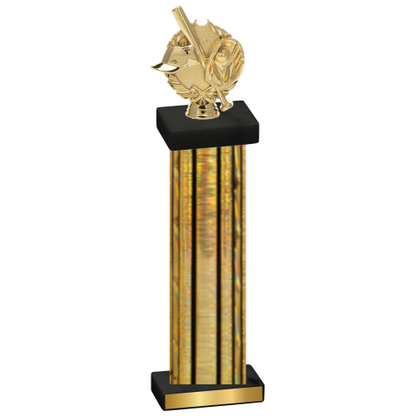 Single Gold Glacier Baseball Trophy