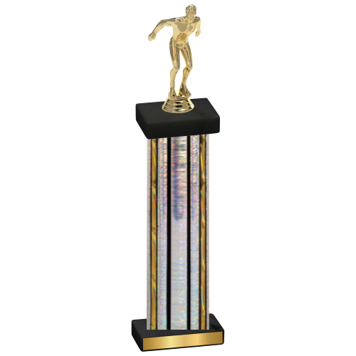 Single Silver Glacier Swimming Trophy