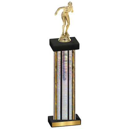 Single Silver Glacier Tennis Trophy