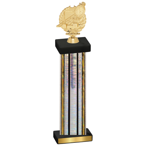 Single Silver Glacier Swimming Trophy