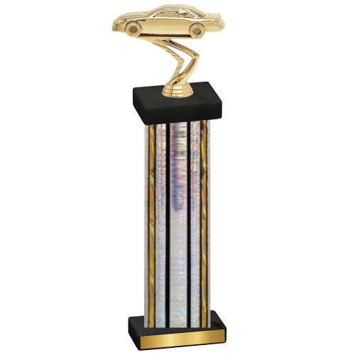 Single Silver Glacier Cars Trophy