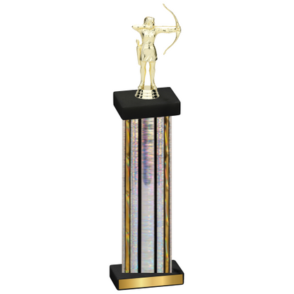 Single Silver Glacier Archery Trophy