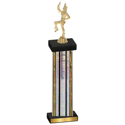 Single Silver Glacier Majorette Trophy