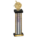 Single Silver Glacier Baseball Trophy