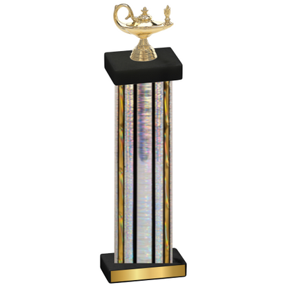 Single Silver Glacier Academics Trophy