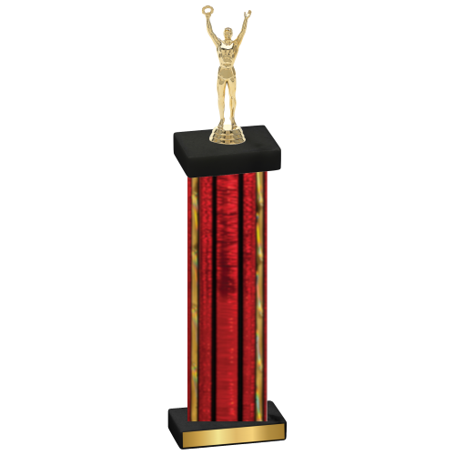 Single Red Glacier Victory Trophy