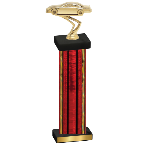 Single Red Glacier Cars Trophy