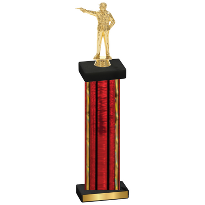 Single Red Glacier Shooter Trophy