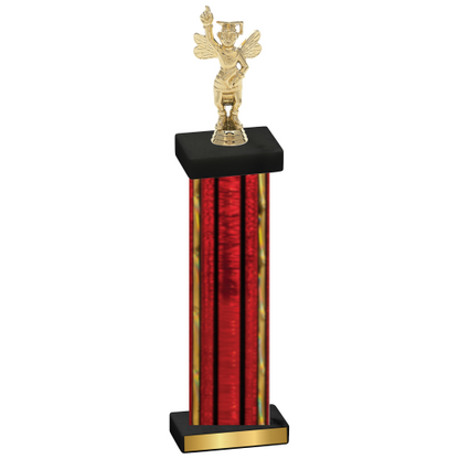 Single Red Glacier Academics Trophy