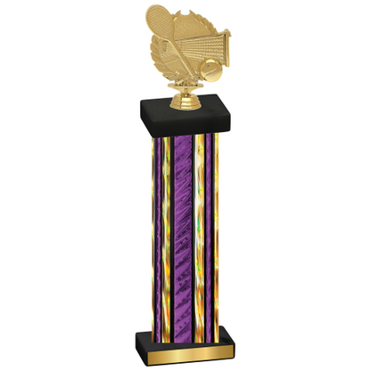 Single Purple Glacier Tennis Trophy