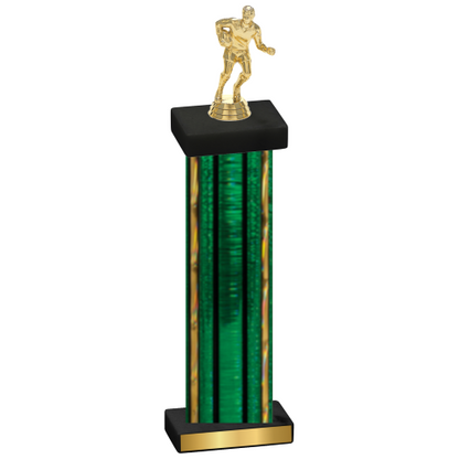 Single Green Glacier Rugby Trophy