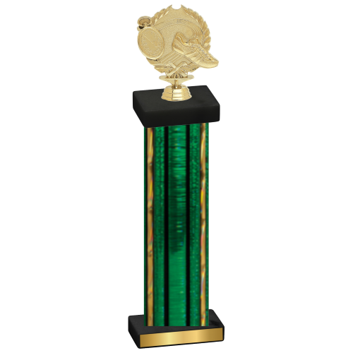 Single Green Glacier Running Trophy