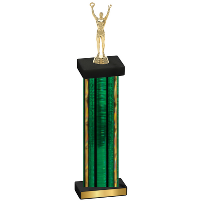 Single Green Glacier Victory Trophy