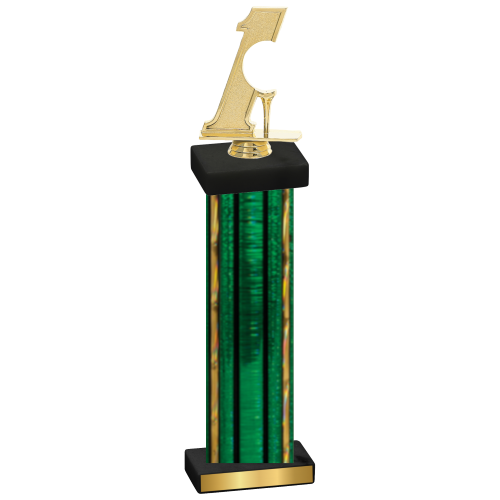 Single Green Glacier Golf Trophy