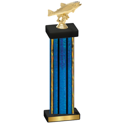 Single Blue Glacier Fishing Trophy