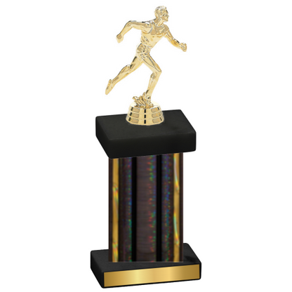 Single Black Glacier Running Trophy