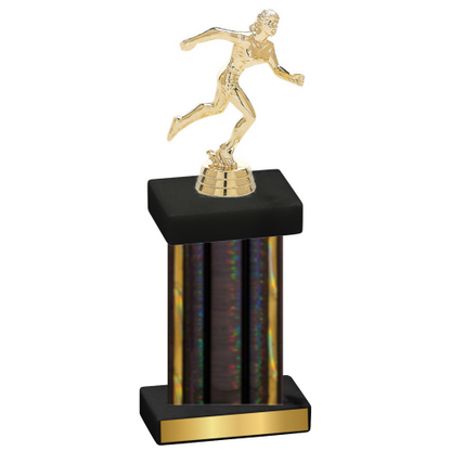 Single Black Glacier Running Trophy