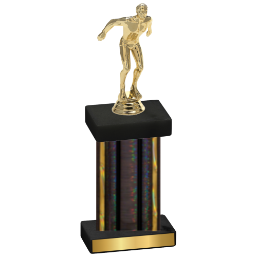 Single Black Glacier Swimming Trophy