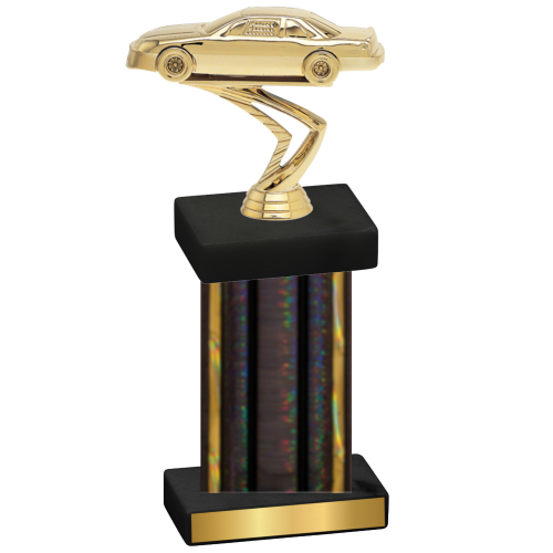 Single Black Glacier Cars Trophy