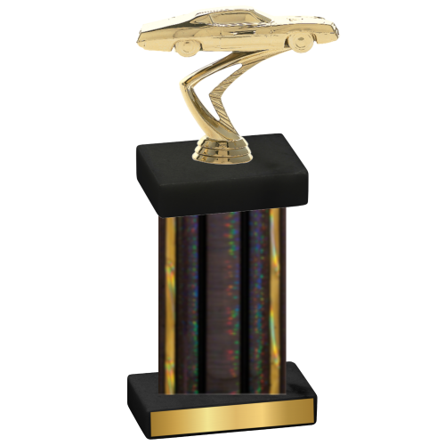 Single Black Glacier Cars Trophy