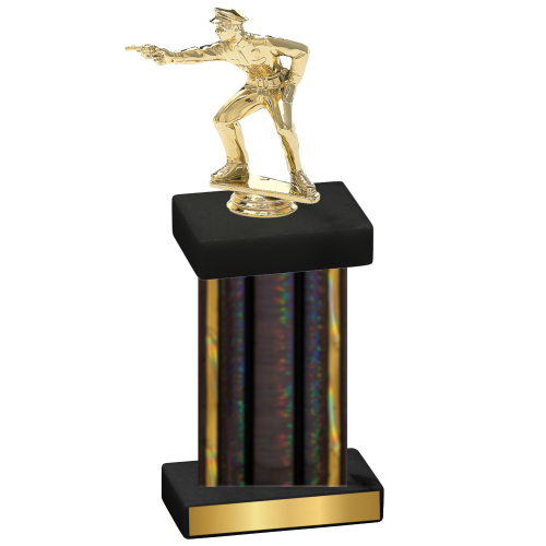 Single Black Glacier Shooter Trophy