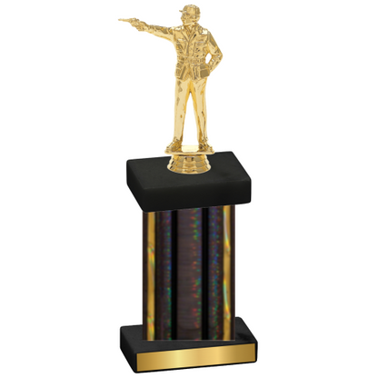 Single Black Glacier Shooter Trophy